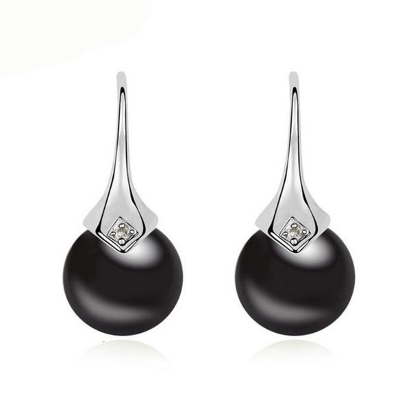 

brand jewelry accessories fashion pearl drop earring female pearls dangle brincos for element lady ing, Golden;silver