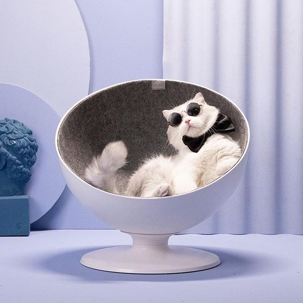 

life cat boss cat nest all seasons kitten house cats products small pet bed bed house pet supplies