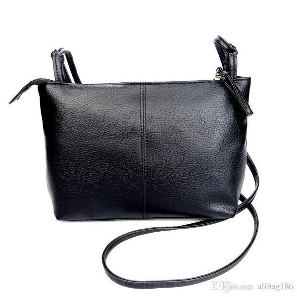 

2017 new fashion black women messenger bag designer handbags girls leather cross body famous brands small shoulder