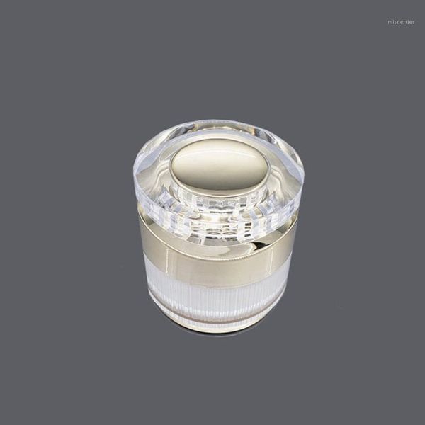 

storage bottles & jars face cream white acrylic oval cosmetic jar design 30g 1