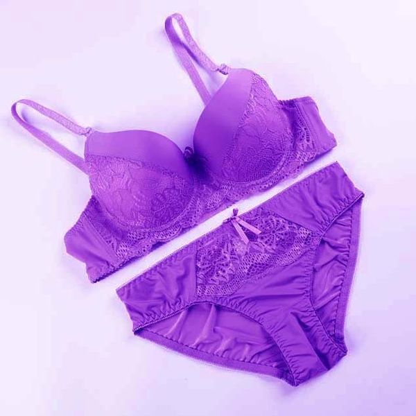 

summer french luxury lace chest thin bra suit women's temptation underwear large size, Red;black