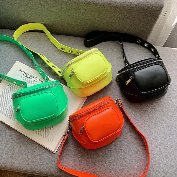 

new fashion chest bag women ins simple street niche design cool messenger bag