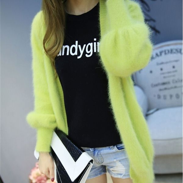 

genuine mink cashmere thick warm coat real natural true mink cashmere sweaters luxury factory wholesale oem discount lj201112, White;black