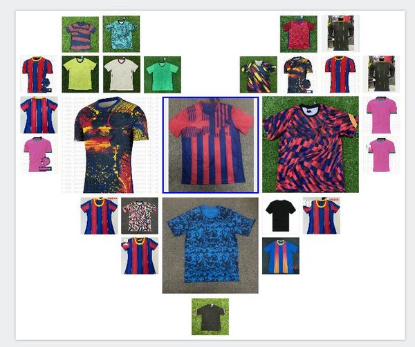 

soccer jersey #11 dembele 21 22 camiseta de futbol ansu fati 2021 2022 griezmann f.de jong maillots de football shirt men kids kit, Black;yellow