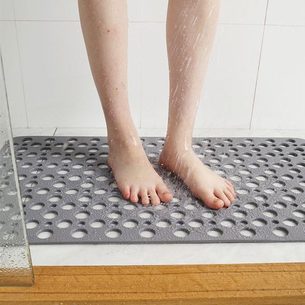 

shower bath mat environmental protection tasteless tpe toilet household bathtub bathroom mat hollow hydrophobic anti-slip pad