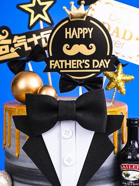 

p3iak галстук украшение красивого костюм запеченного дня лука кнопка торт бабочка торт джентльмен карта черное золото кнопка плагина платье