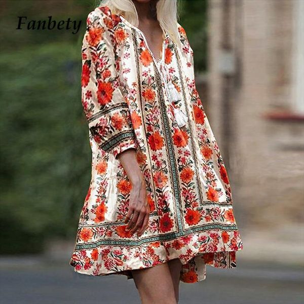 

autumn v neck long sleeve women dress 2020 casual elegant loose a line party dress ladies vintage solid beach dresses vestidos, Black;gray