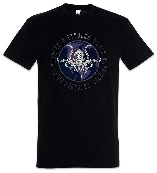 

спорт мужчины лето короткими рукавами повседневный t-shirt - лавкрафт miskatonic arkham р'льех университет тенниска