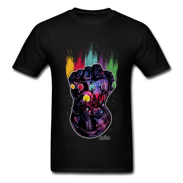 

sport out of this worldmen t shirt thanos t-shirt infinity stone tshirt gauntlet vintage clothing rainbow black tees
