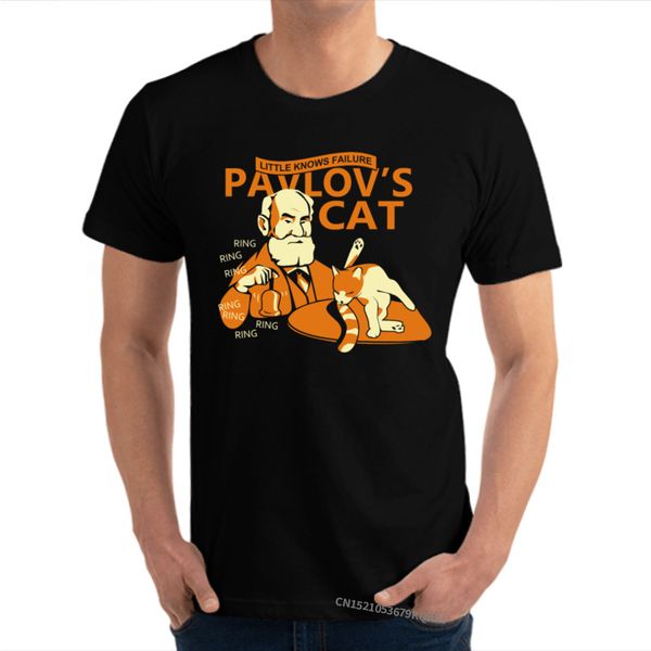 

pavlovs cat unique fall round neck male shirts tees classic sleeve drop shipping hooded sweatshirt hoodie men t shirt