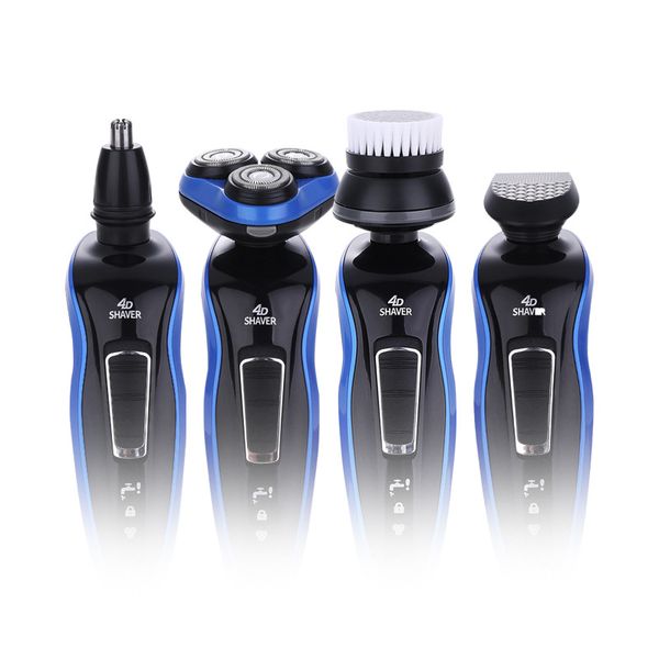 

new promotion manufacturers wholesale electric razor 4d three-tool head floating veneer knife net men's shaving water planer beard knif