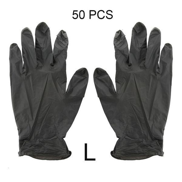 

rubber protective 50pcs gloves nitrile disposable latex for work kitchen garden household cleaning gloveacngreat0q6youtl