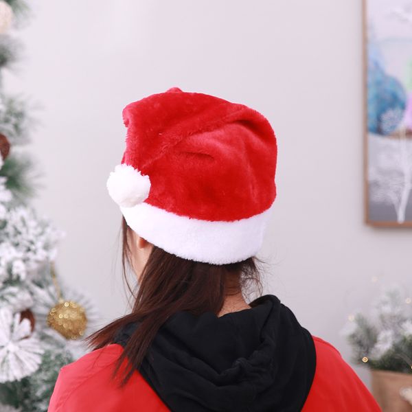 

праздник hat для взрослых рождество hat santa hat unisex бархатные комфорт рождественские шапки новый год праздничный отпуск для вечеринок s