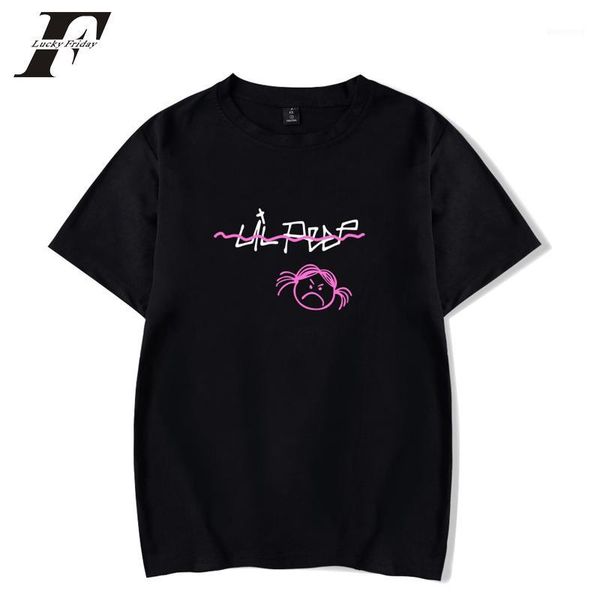 

men's t-shirts 2021 lil peep camisetas hip hop rapper t shirt man women summer oversize clothing short sleeve1, White;black