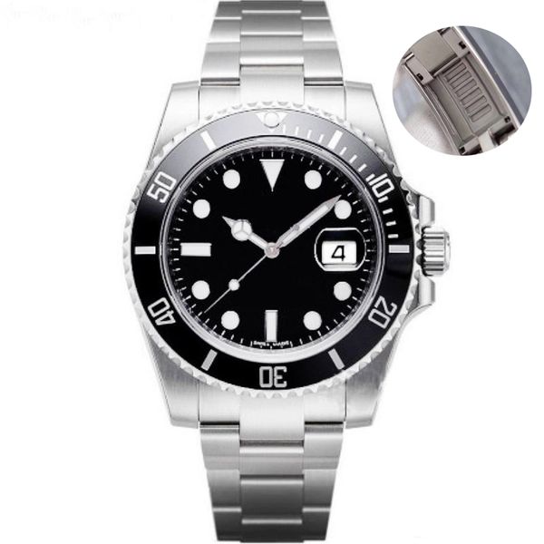 

2019 men heuer sports watch ceramic green frame mechanical 2813 automatic 316l sliding clasp watches diving luminous mens wristwatches, Slivery;brown