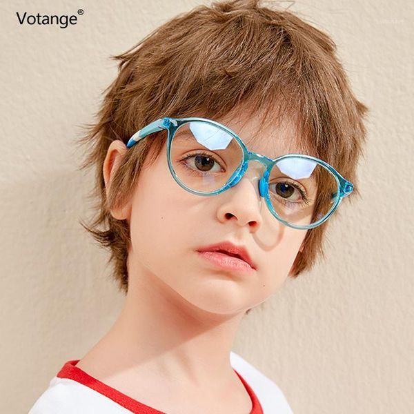 

blue light blocking glasses kids children boys girls computer goggles optical frame anti reflective eyeglasses uv400 filter e0971, White;black
