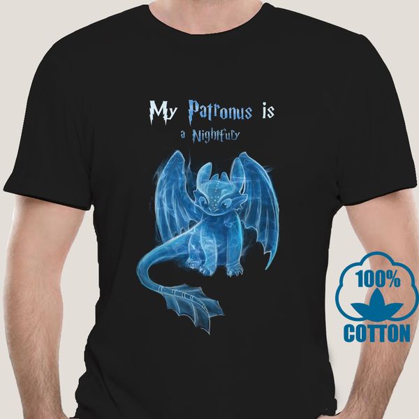 

2330a my patronus is a nightfury black t shirt m 6 xl sport hooded sweatshirt hoodie