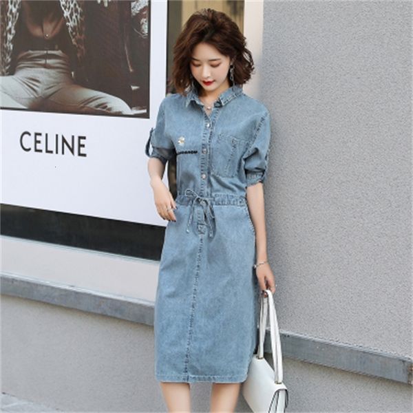 

korean embroidered daisies ladies dressed as fiesta in women's denim summer dresses 2xfg, Black;gray