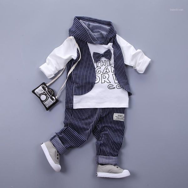 

toddler kids clothes long-sleeve letter outfits 2020 new arrive fall costume boy birthday gift baby boys children clothes1, White