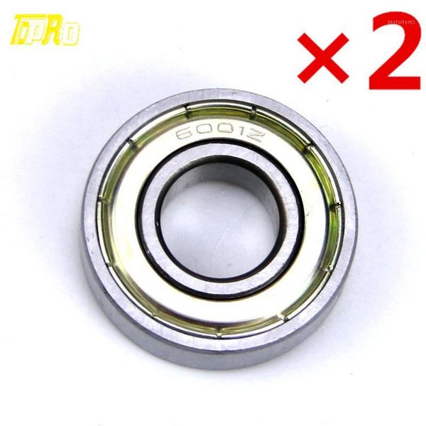 

2pcs 12mm x 28mm mm 6001z ball bearing 47cc 49cc wheel pocket mini dirt bike1