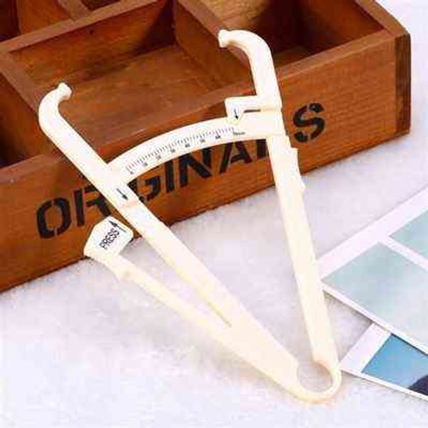 

300pcs practical body fat caliper skin analyzer measure charts fitness slim keep health tester body fat monitor meter