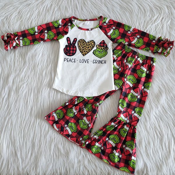 

fall outfits baby girls designer clothes long sleeve christmas outfits toddler girls bell bottom outfits boutique girls clothing, White