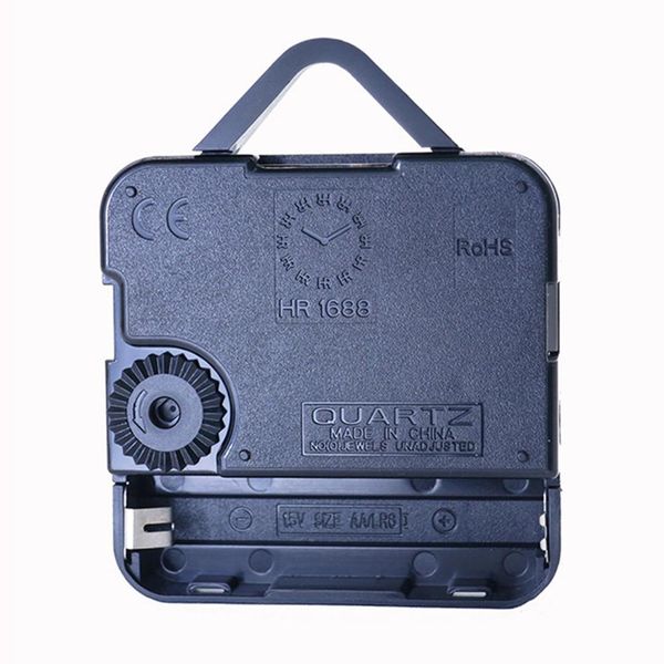 

1 установить кварцевый diy настенные часы movement аксессуары заводной ремонт комплекты запасных частей механизм черный длинные шпинделя зам