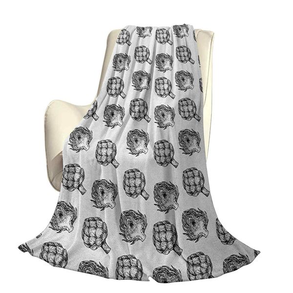 

farm vegetables food nutritious and delicious vegan options black and whiteoffice leisure blankets