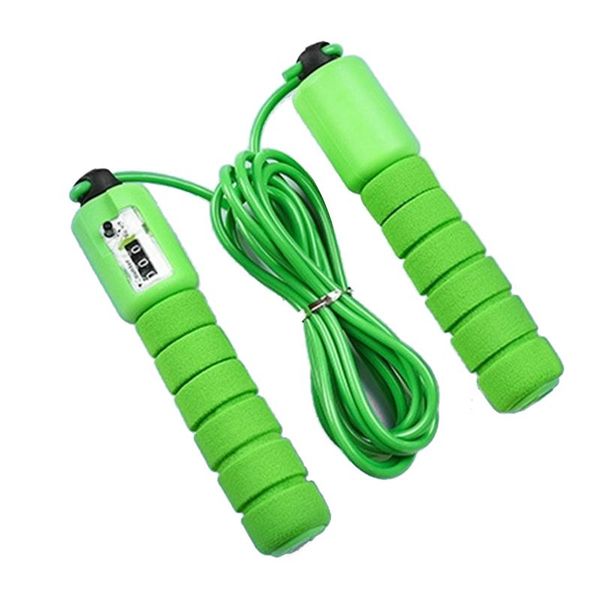 

jump ropes rope sponge electronic counting skipping physical fitness gym outdoor excise home exercise slim body bodweight loss
