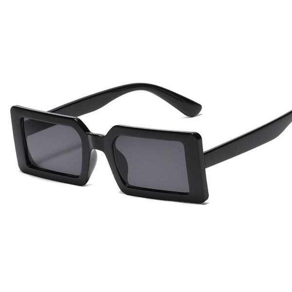 

sunglasses teenyoun vintage women brand designer retro rectangle sun glasses lunette femm eyewears uv400, White;black