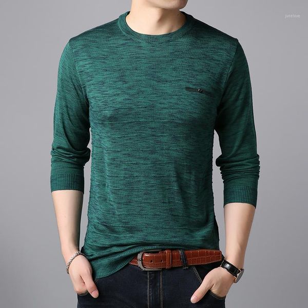 

men long-sleeved round neck sweater male autumn winter thin bottoming shirt man tide warm sweaters 11011, White;black