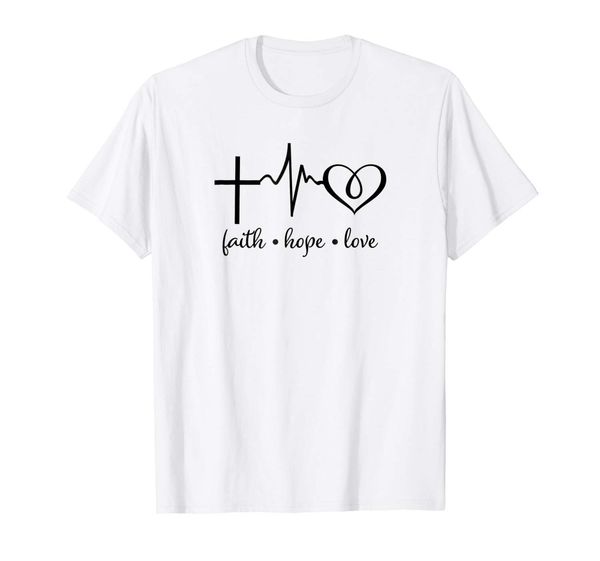 

мужчины молодежи вера, надежда и любовь христианская тенниска лето с короткими рукавами футболки топ тройники мужчины прохладный тис топы сп