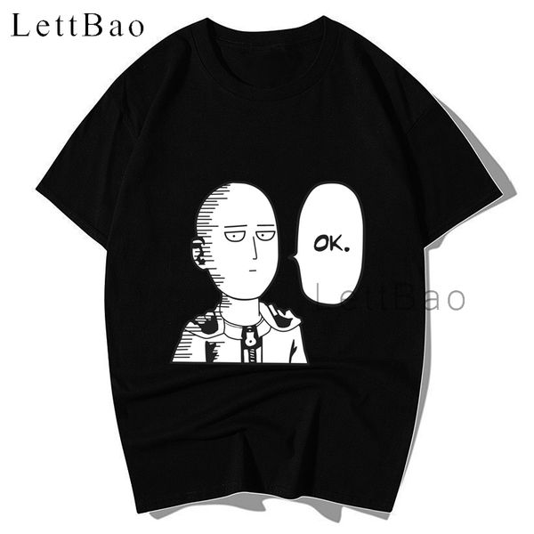 

спорт one man панч сайтама ok футболка tee аниме shirt мультфильм футболка мужчины мужская новая мода tshirt сыпучие размер top graphic tees