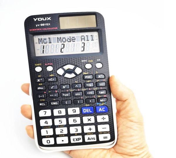 

10 цифровой научный калькулятор 552 функции статистика математики 2line display 991ex для студенческой школы бакалавриат h wmtsar