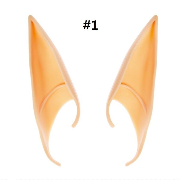 

2020 home & garden festive mysterious elf ears fairy cosplay accessories latex soft prosthetic false ear halloween party masks cos mask