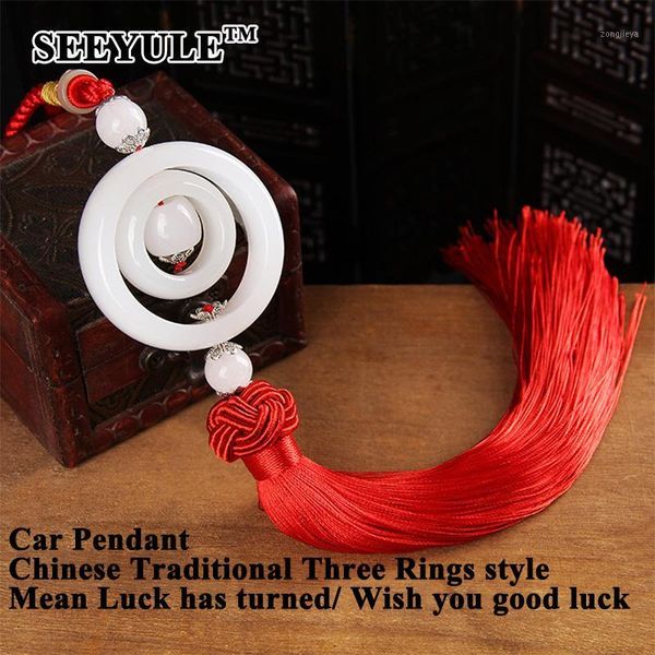 

interior decorations 1pc seeyule fashion car styling pendant beautiful rearview mirror hanging ornament decoration good luck meaning1