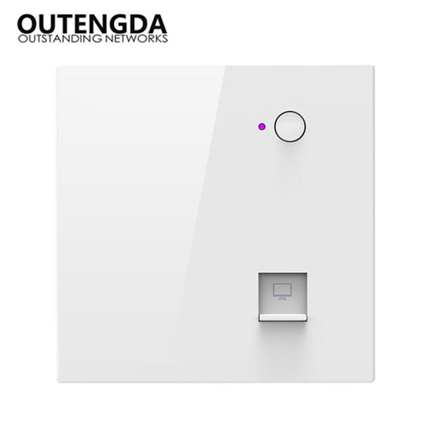 

802.11ac 1200m 5g in wall wifi access point for smart home l wireless coverage 802.3af poe router
