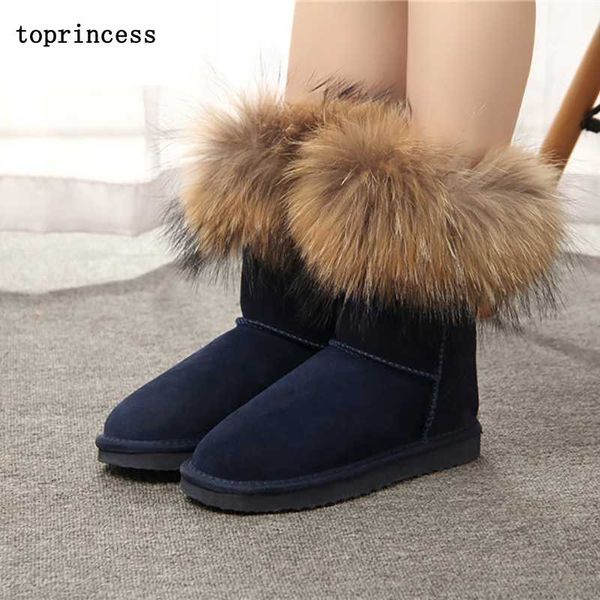 

zx23 incess fashion snow boots for ladies faux fur lined furry fur lined warm short boots anti-slip outdoor platform, Black