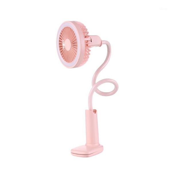 

portable usb fan flexible with led light 2 speed adjustable cooler mini fan handy small desk deskusb cooling1