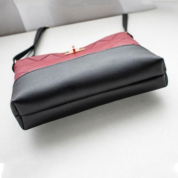 

women lady handbag korean mini sling bag fashion diamond-shaped plaid crossbody waterproof m5te