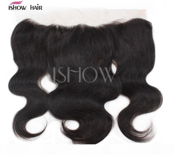 

avonavon 4x13 кружева фронтальная тела волна бразильские тела волна расширения человеческих волос с уха до уха кружева фронтальная закрытие, Black