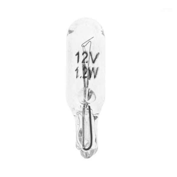 

2020 new 2pcs t20 w5w white color 12v 21w 194 501 halogen bulb side wedges car light source instrument lamp1