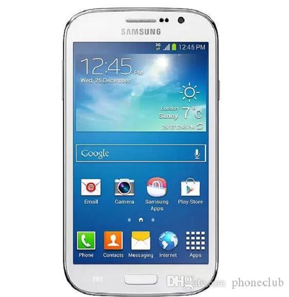 Original Samsung GALAXY I9082 entsperrtes Handy 5 Zoll RAM 1 GB ROM 8 GB 8 MP Dual Sim 3G generalüberholt