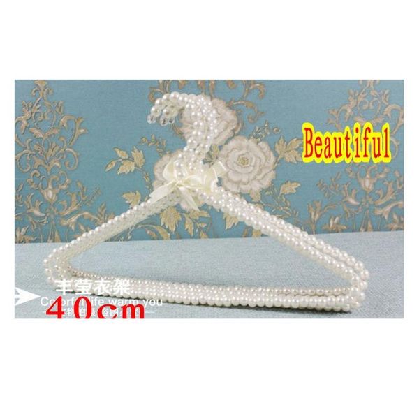 

40cm bathroom products hangers for cothes pearl plastic beautiful fashion woman white pink angel clot bbyies