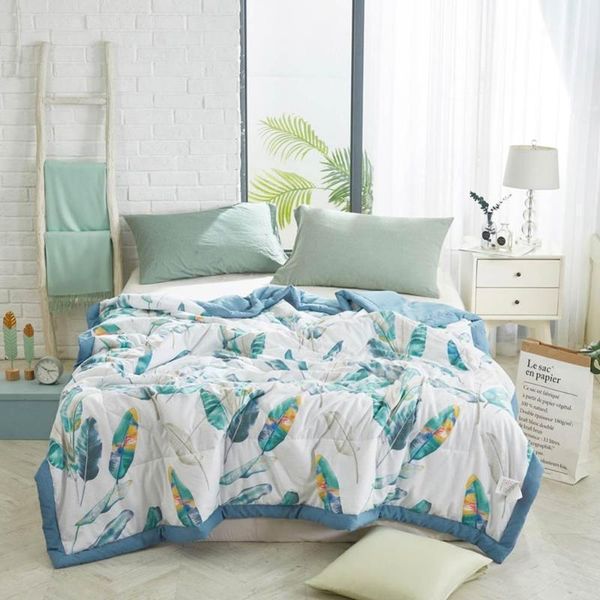 

42 print thin quilt bedding throws blanket (no pillowcase)1