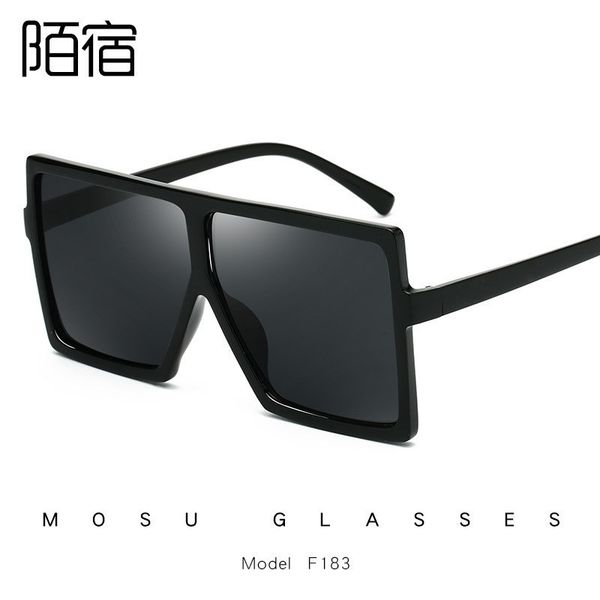 

lsunglasses f183 box wind female men's fashion m, White;black