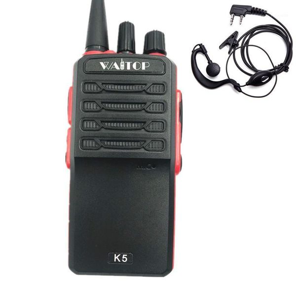 

waik5 walkie talkie 5w uhf 400-470mhz frequency portable radio set ham radio hf transceiver handy two way1