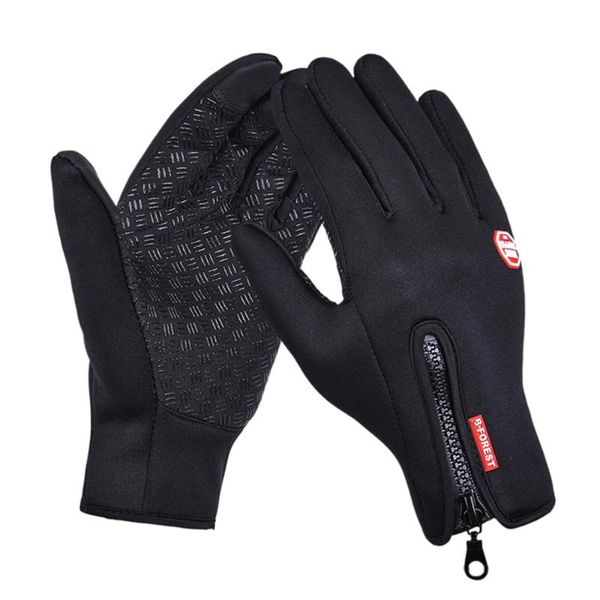 

1 pairs winter gloves outdoor keep warm glove windproof non-slip thermal touching screen gloves for sport bike riding gauntlets
