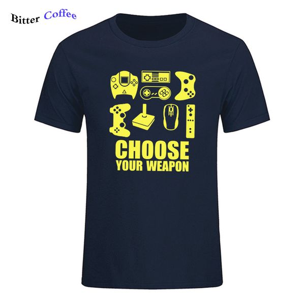 

summer men's choose your weapon gamer video game controller tee short sleeve tshirt sport hooded sweatshirt hoodie men t shirt