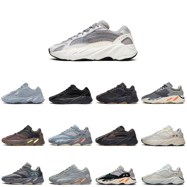 

kanye west 700 v2 white gray women boys increase breathable sport sneakers yecheil reclective comfortable running shoes